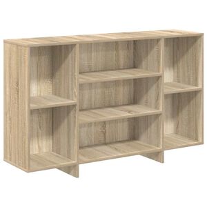 vidaXL Dressoir 120x30x75 cm bewerkt hout sonoma eikenkleurig
