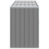 vidaXL Containerberging voor 3 containers 216x81x115 cm staal grijs