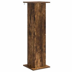 vidaXL Plantenstandaard Gerookt eiken 30,5 x 30 x 100,5 cm