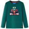 vidaXL Kindershirt met lange mouwen 128 groen