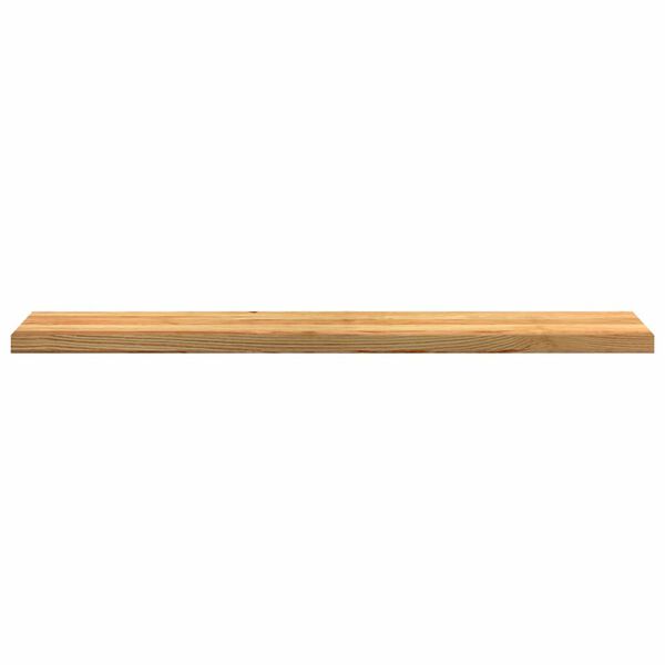 vidaXL Vensterbanken 2 st 140x30x2 cm massief eikenhout lichtbruin