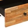 vidaXL Nachtkastje 2 pcs Bruin 40 x 33 x 46 cm Massief Mango Hout