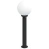vidaXL Bolderverlichting 80 cm Zwart IP44