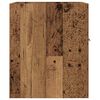 vidaXL Wastafelkast 41x38,5x46 cm bewerkt hout oud houtkleurig