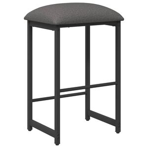 vidaXL Barkruk Lichtgrijs 40 x 32 x 64 cm Bewerkt hout