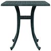 vidaXL Tuintafel 53x53x53 cm gietaluminium groen