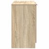 vidaXL Badkamer Kast Sonoma Eiken 64,5 x 33,5 x 59 cm Bewerkt hout