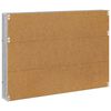 vidaXL Tijdschrift Rek met plank 2 pcs Grijs Sonoma 100 x 12 x 70 cm