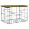 vidaXL Tuinbank schanskorfontwerp 63x44x42 cm ge&iuml;mpregneerd grenenhout
