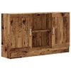 vidaXL Dressoir 120x30,5x70 cm bewerkt hout oud houtkleurig