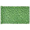 vidaXL Balkonscherm plantpatroon 400x75 cm PVC groen