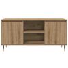 vidaXL TV-kast Artisan Eiken 104 x 35 x 50 cm Bewerkt hout