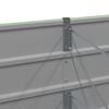 vidaXL Plantenbak Groen 240 x 80 x 75 cm Staal