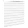 vidaXL Zebra Blind 150x100 cm stofbreedte 145,9 cm polyester wit