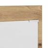 vidaXL Wandgemonteerde kapstok met plank Artisan Eiken 70 x 10 x 90 cm