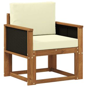 vidaXL Buiten Midden Sofa Massief Acaciahout Naturel