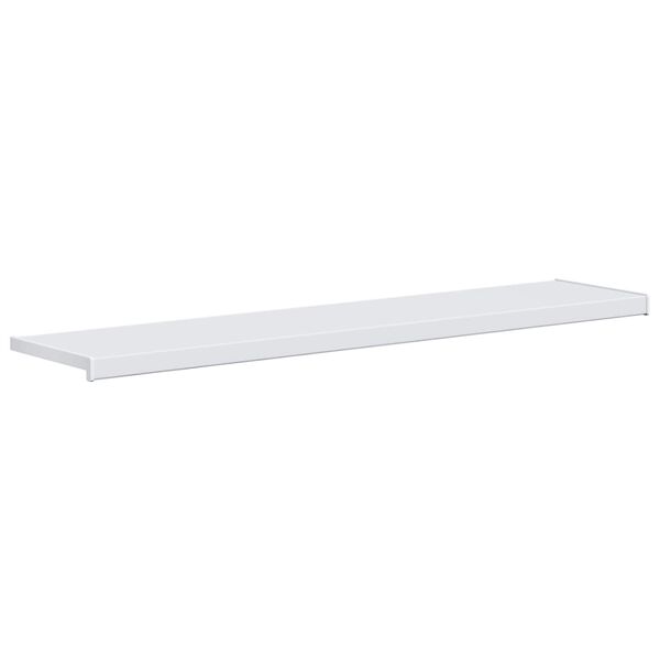 vidaXL Raamsokkel Wit 140 x 35 x 4,5 cm PVC