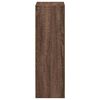 vidaXL Boekenkast 40x24x76 cm bewerkt hout bruin eikenkleurig