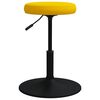 vidaXL Eetkamerstoelen 2 st fluweel mosterdgeel