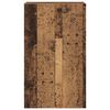 vidaXL TV-wandkast Oud Hout 59,5 x 31 x 100 cm Bewerkt hout