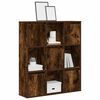 vidaXL Boekenkast 89x24x101,5 cm bewerkt hout gerookt eikenkleurig