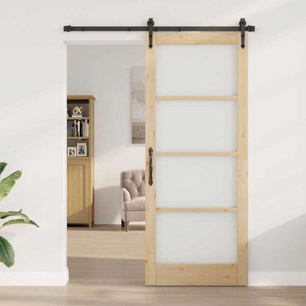 vidaXL Schuifdeur ORKDAL Naturel 86 x 211 cm