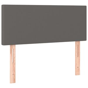 vidaXL Hoofdbord 80x5x78/88 cm kunstleer grijs