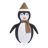 vidaXL Kerstpingu&iuml;n decoratief LED 60 cm luxe stof