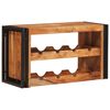 vidaXL Wijnrek Bruin 80 x 45 x 33 cm Massief Acaciahout