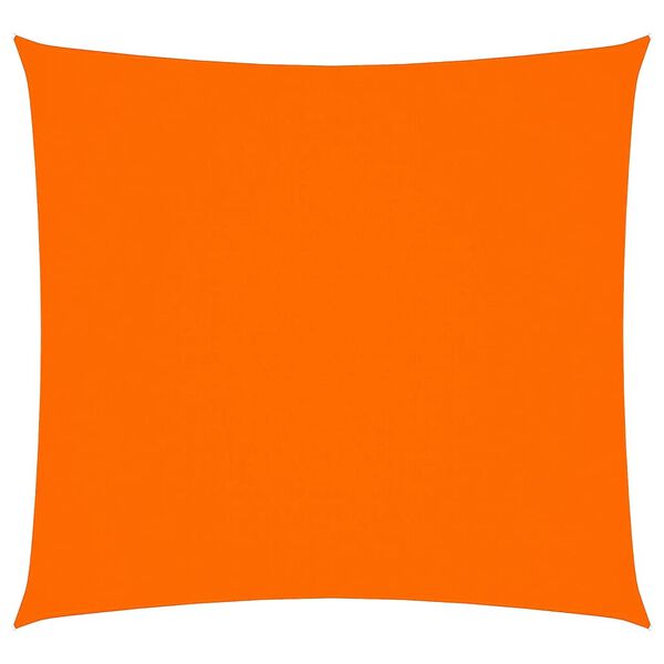 vidaXL Zonnescherm vierkant 3,6x3,6 m oxford stof oranje