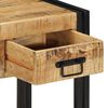 vidaXL Nachtkastjes 2 st 40x35x50 cm massief ruw hout mango