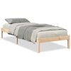 vidaXL Bedframe extra lang zonder matras massief grenenhout 80x220 cm