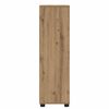 vidaXL Badkamer Kast Artisan Eiken 30,5 x 30 x 101 cm Bewerkt hout