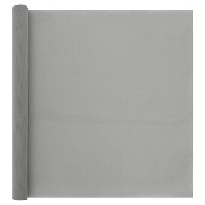 vidaXL Gaas Scherm 60 x 500 cm 120 Mesh RVS 201 Zilverkleurig