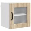 vidaXL Keukenkast 2 pcs Sonoma Eiken 40 x 31 x 40 cm Bewerkt hout