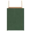 vidaXL Papieren zakken 250 st met hengsels 32x22x28 cm groen
