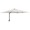 vidaXL Tuinparasol Beige en zwart 248.5 x 247.5 x 160 cm