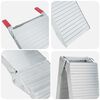 vidaXL Laad Ramp 2 pcs Zilver 205 x 28 x 5 cm Aluminium