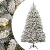 vidaXL Kunstkerstboom 300 cm 300 LED's Warmwit PVC en staal