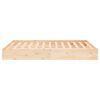 vidaXL Bedframe massief hout 180x200 cm