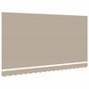 vidaXL Vervangingsdoek voor zonnescherm Beige 380 x 195 cm Polyester