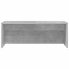 vidaXL Wandbureau met opslag Beton Grijs 80 x 45 x 30 cm Bewerkt hout