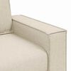 vidaXL Bank 2 pcs Beige 220 x 80 x 84 cm Linnen-mix stof