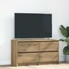 vidaXL Tv-meubel 100x35x54 cm bewerkt hout artisanaal eikenkleurig
