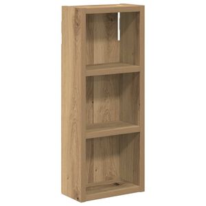 vidaXL Badkamer wandkast met plank Ambachtelijk eiken 20 x 10 x 50 cm