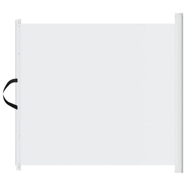 vidaXL Huisdierenhek uittrekbaar 82,5x125 cm wit
