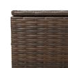 vidaXL Tuinbox 291 L poly rattan bruin