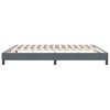 vidaXL Bedframe zonder matras 180x210 cm fluweel donkergrijs
