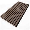WallArt Wandpanelen 4 st 80 x 40 cm Donkerbruin