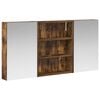 vidaXL Badkamerkastenset 3 st 100 x 10,5 x 50 cm Bewerkt hout